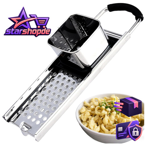 Spätzlehobel edelstahl mit - spätzlehobel,
