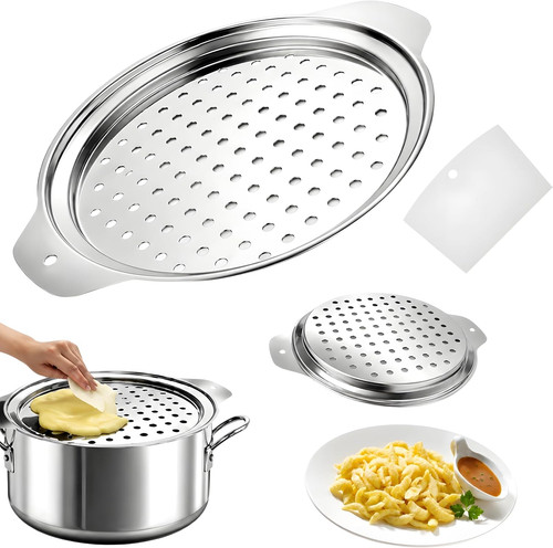 Edelstahl spätzlepresse mit - edelstahl,
